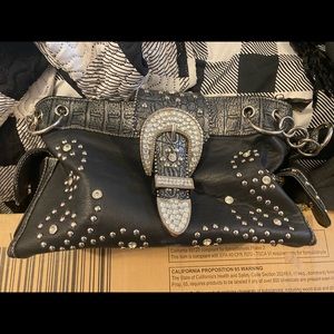 blingy western purse